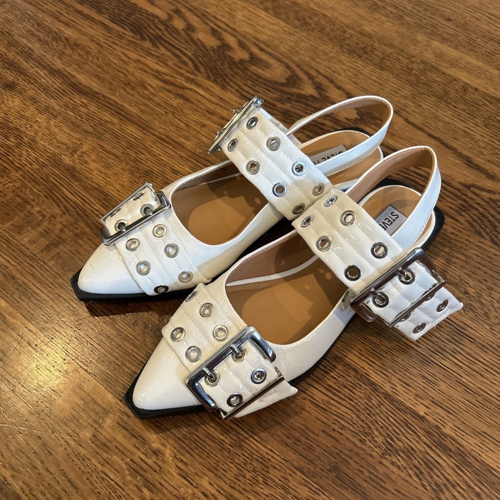 Steve Madden Graya Pointed Toe Slingback Flats Women's Size 6M